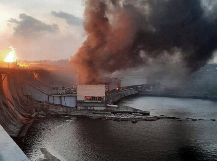 أوكرانيا: أكبر هجوم على مواقع الطاقة وإصابة أكبر محطة كهرومائية في البلاد
