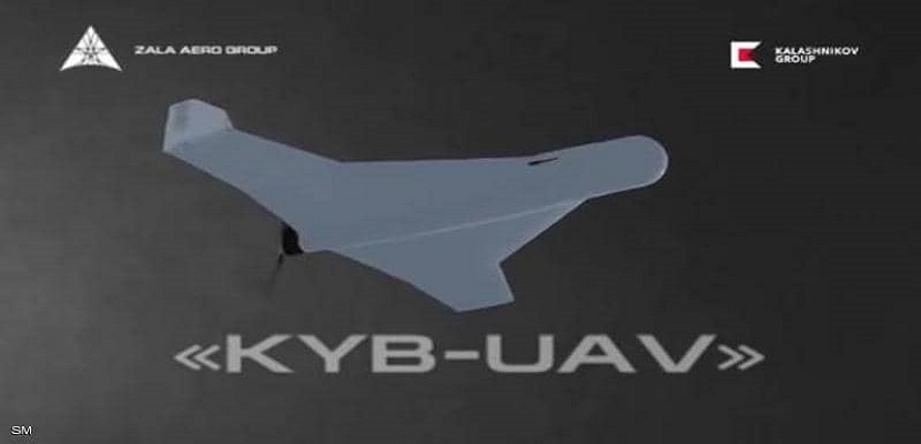 صورة من فيديو نشرته كلاشينكوف عن الطائرة KUB-UAV