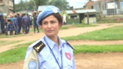 الأمم المتحدة: ضابطة حفظ سلام تونسية