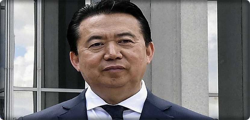 الصين، الرئيس السابق للشرطة الدولية مينغ هونغويي متهم بالرشوة