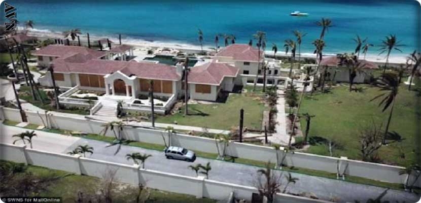 منزل الرئيس الأميركي دونالد ترامب في الكاريبي بعد مرور إعصار إرما