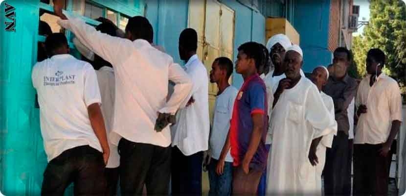أزمة الخبز في الخرطوم، الأمن السوداني يراقب توزيع الطحين على المخابز
