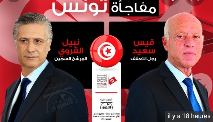 تونس :النتائج الأولية للإنتخابات:الدور الأول