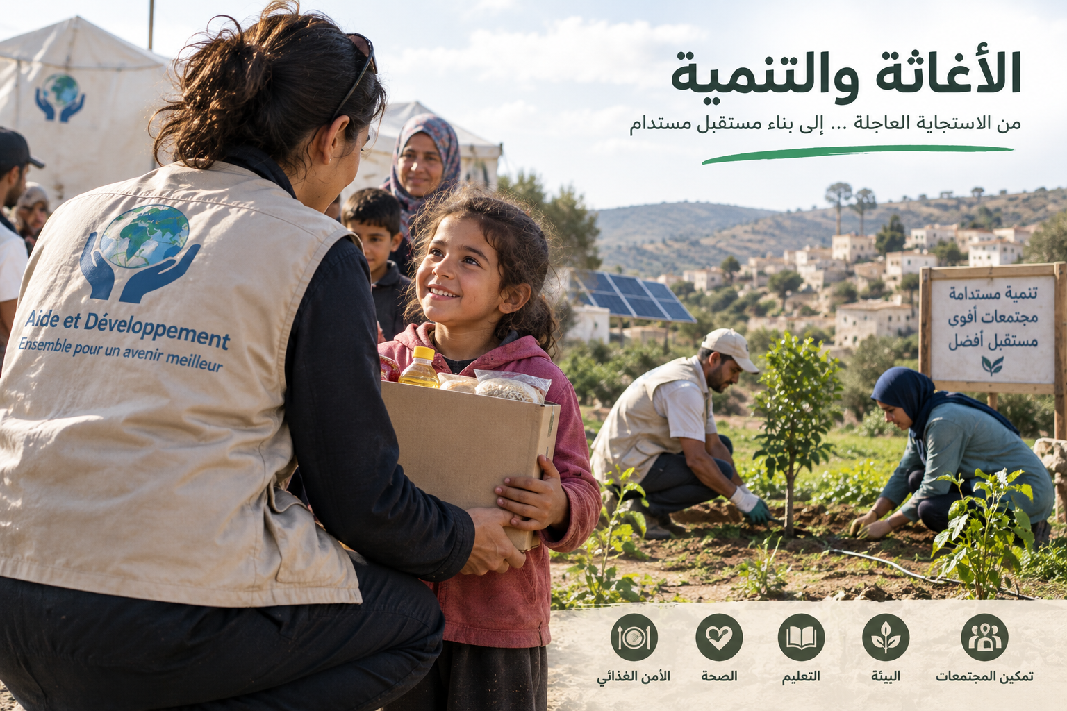 «بعد المساعدة… ماذا يبقى؟ الفجوة الخفية بين الإغاثة والتنمية» 