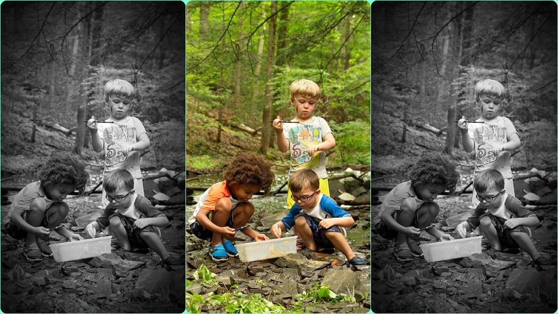 We must teach our children to smell the earth,taste the rain,touch the wind