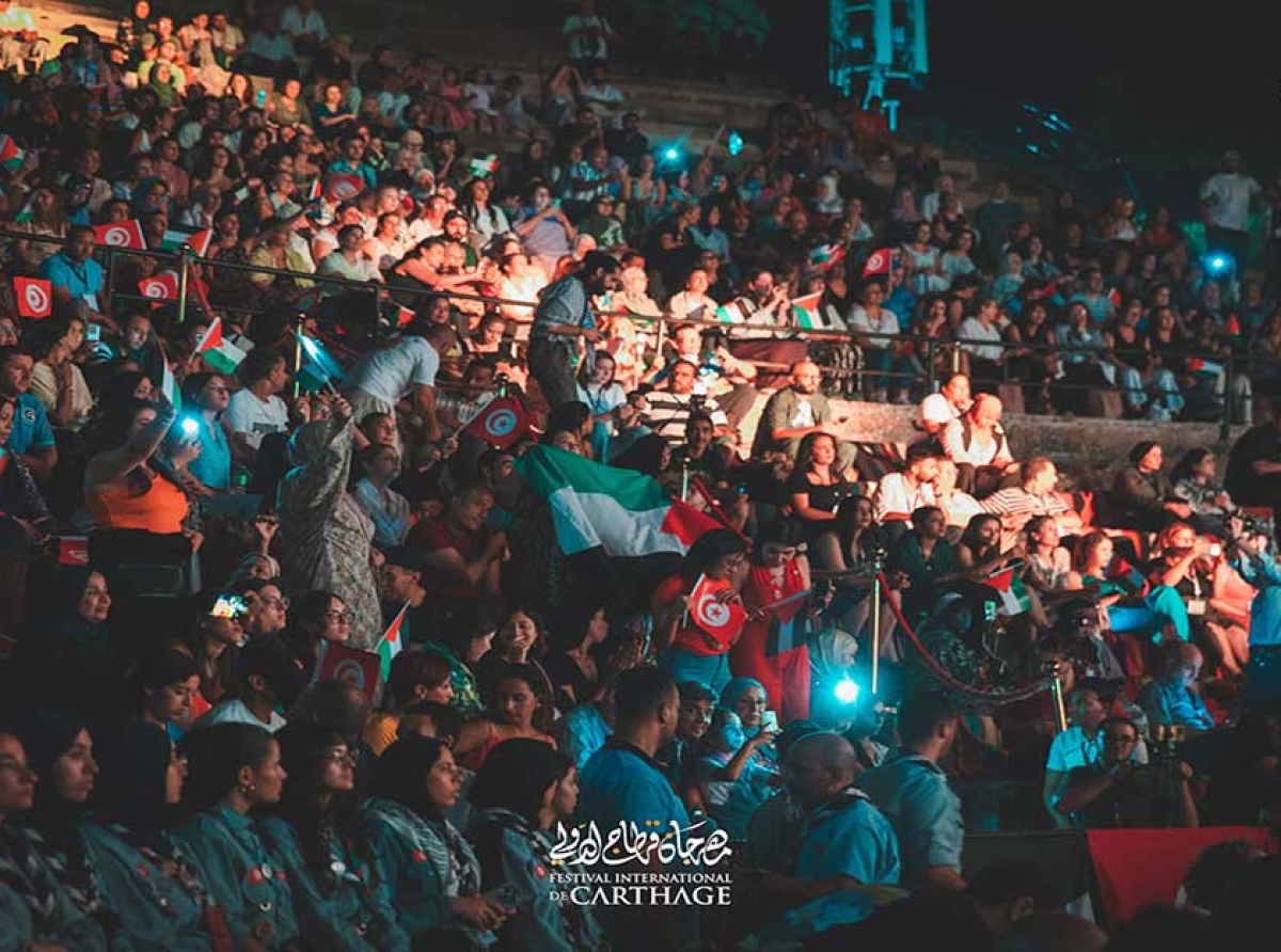 محمد عساف يحمل وجع غزة إلى قرطاج في سهرة مؤثرة  