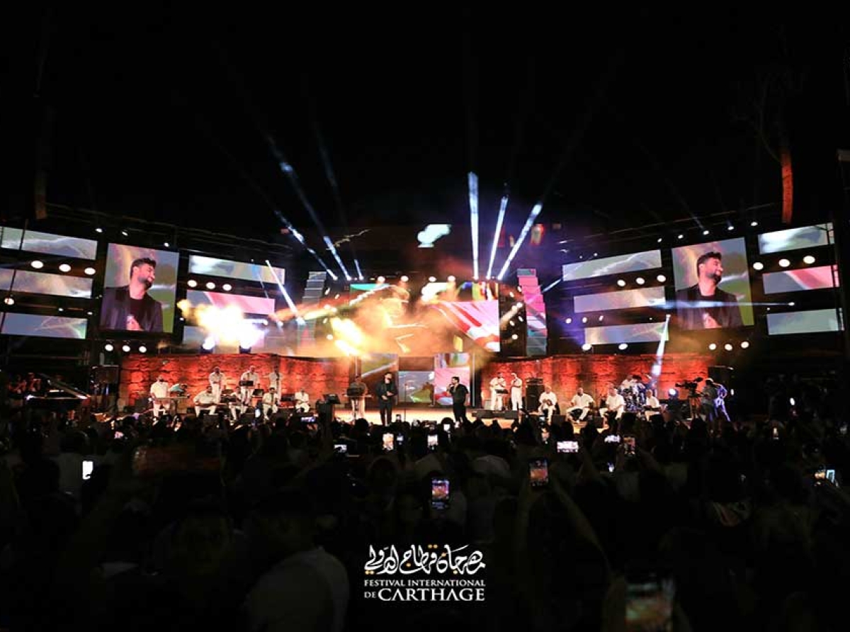 من سوريا إلى تونس: ناصيف زيتون يغني للوطن والجمهور  