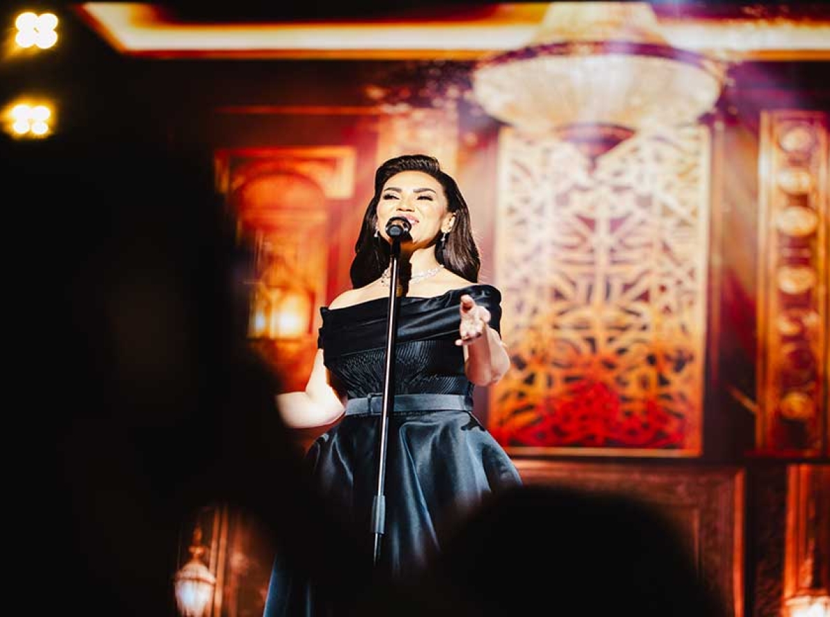 May Farouk Revives Oum Kalthoum’s Legacy at Carthage 2025