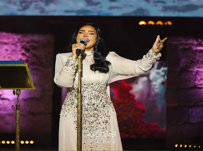 Ahlam, reine du Khaliji, enchante Carthage pour une clôture inoubliable