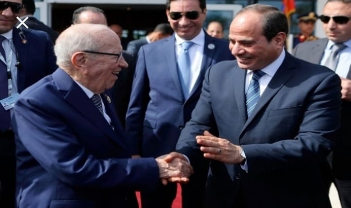القاهرة /الرئيس السيسي ينعى قايد السبسي ويقدم تعازيه للشعب التونسي
