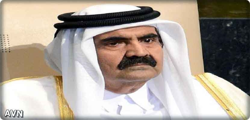 أمير قطر السابق حمد بن خليفة آل ثاني