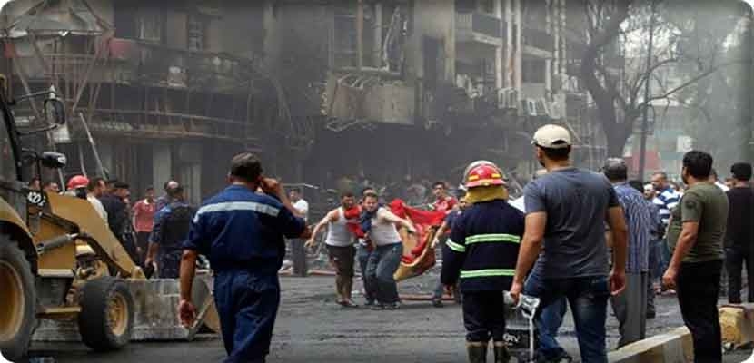 صورة مم انفجار مارجرجس في طنطا